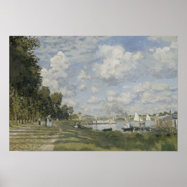Claude Monet - Bassin d'Argenteuil Poster (Vorne)