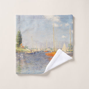 Claude Monet. Bateaux rouges, Argenteuil