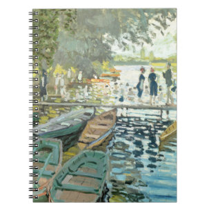 Claude Monet. Bathers in La Grenouillère Notizblock