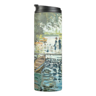 Claude Monet. Bathers in La Grenouillère Thermosbecher