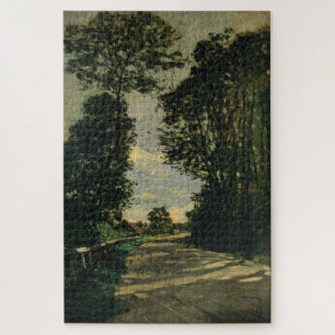 Claude-Monet-Bauernhof-Straßen-Wanderung