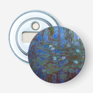 Claude Monet - Blaue Seerosen Flaschenöffner