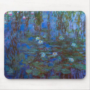 Claude Monet - Blaue Seerosen Mousepad