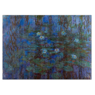Claude Monet - Blaue Seerosen Schneidebrett