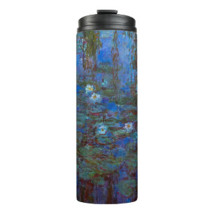 Claude Monet - Blaue Seerosen Thermosbecher