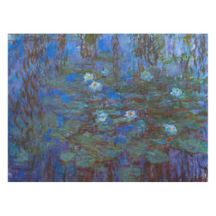 Claude Monet - Blaue Seerosen Tischdecke