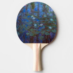 Claude Monet - Blaue Seerosen Tischtennis Schläger
