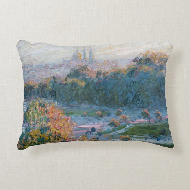 Claude Monet - Blick auf die Tuilerien, Studie Dekokissen (Vorderseite)