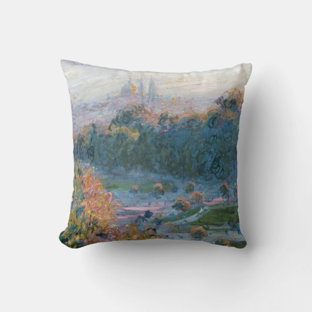 Claude Monet - Blick auf die Tuilerien, Studie Kissen (Vorderseite)