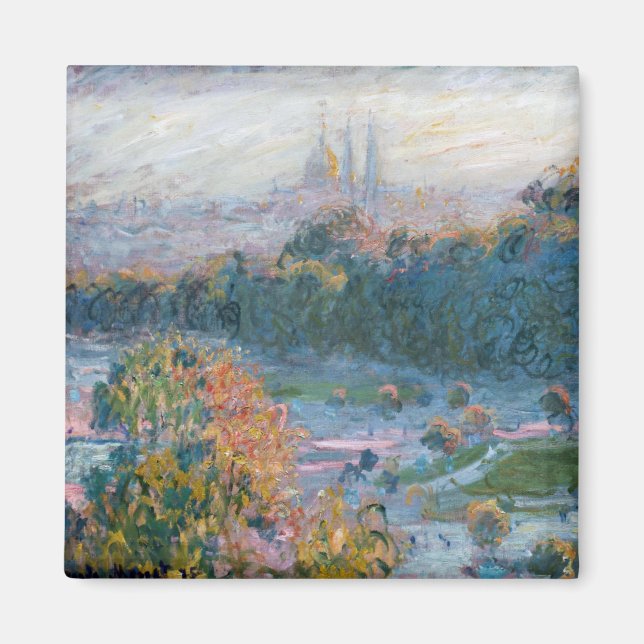 Claude Monet - Blick auf die Tuilerien, Studie Magnet (Vorne)