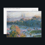 Claude Monet - Blick auf die Tuilerien, Studie Postkarte<br><div class="desc">Aussicht auf die Tuilerien,  Study / Les Tuileries - Claude Monet,  1875</div>