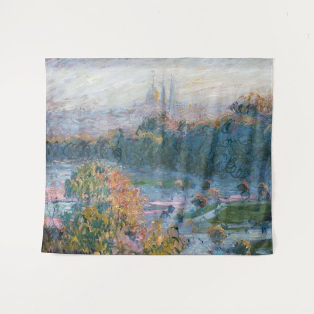 Claude Monet - Blick auf die Tuilerien, Studie Wandteppich (Vorderseite (Horizontal))
