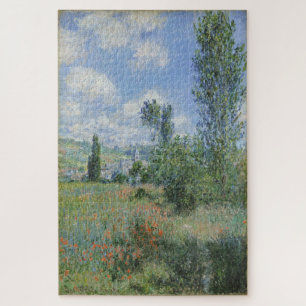 Claude Monet – Blick auf Vétheuil (1880) Fine Art