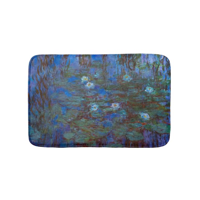 Claude Monet - Blue Water Lilies Badematte (Vorderseite)