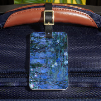 Claude Monet Blue Water Lilies Gepäckanhänger