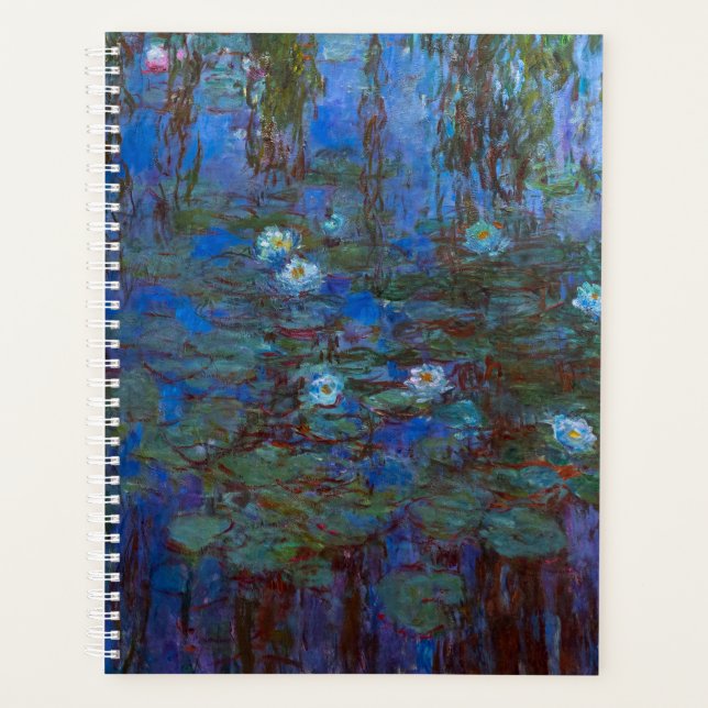 Claude Monet - Blue Water Lilies Planer (Vorderseite)