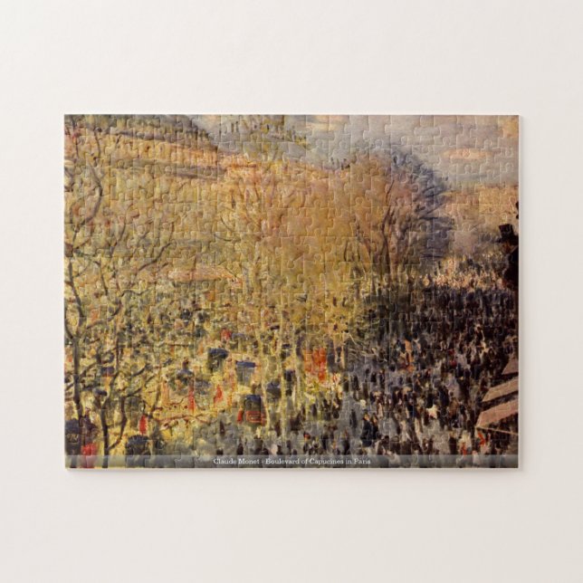 Claude Monet - Boulevard von Capucines in Paris (Horizontal)