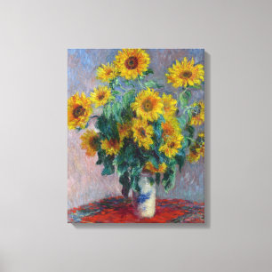 Claude Monet Bouquet Leinwanddruck