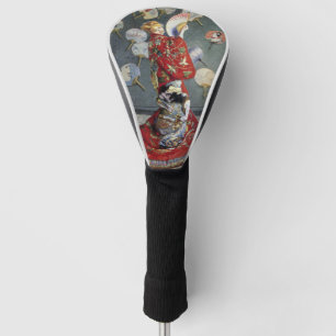 Claude Monet Camille im roten japanischen Kimono K Golf Headcover