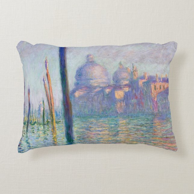 Claude Monet - Canal Grande, Venedig Dekokissen (Vorderseite)
