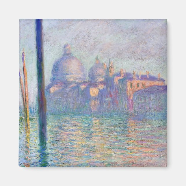 Claude Monet - Canal Grande, Venedig Magnet (Vorne)