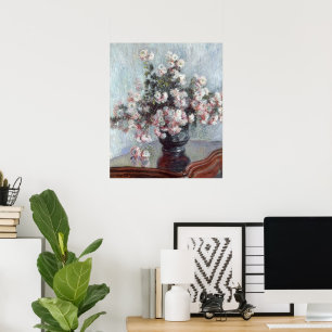 Claude Monet Chrysanthemen (1882) Poster