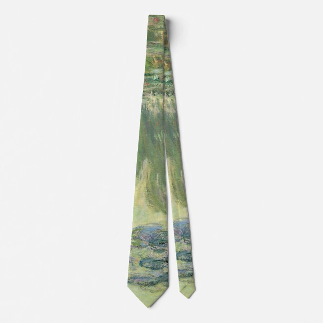 Claude Monet Classic Malerei, Wasserlilien (1907) Krawatte (Vorderseite)