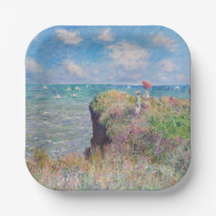 Claude Monet - Cliff Walk in Pourville Pappteller