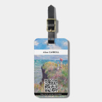 Claude Monet - Cliff Walk in Pourville - QR-Code