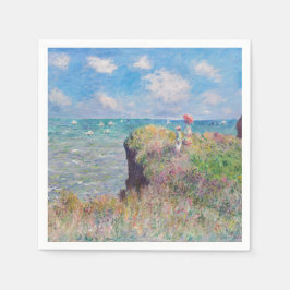 Claude Monet - Cliff Walk in Pourville Serviette