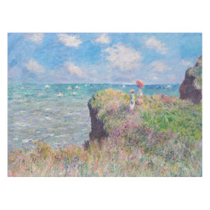 Claude Monet - Cliff Walk in Pourville Tischdecke