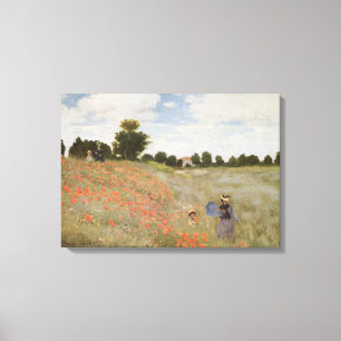 Claude Monet – Coquelicots – La promenade – 1873 Leinwanddruck