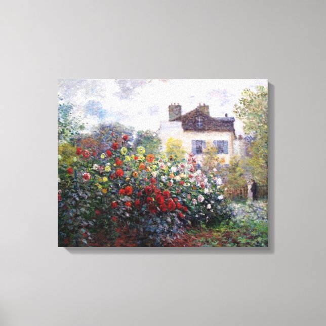 Claude Monet Corner Leinwanddruck (Vorderseite)