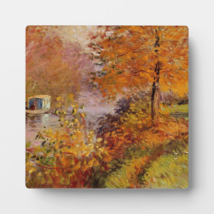 Claude Monet, Das Atelierboot, Fotoplatte