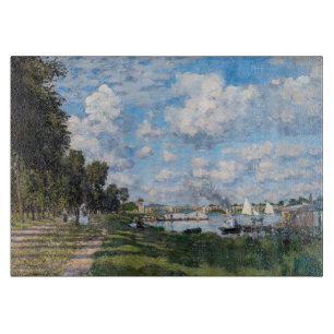Claude Monet - Das Becken in Argenteuil Schneidebrett
