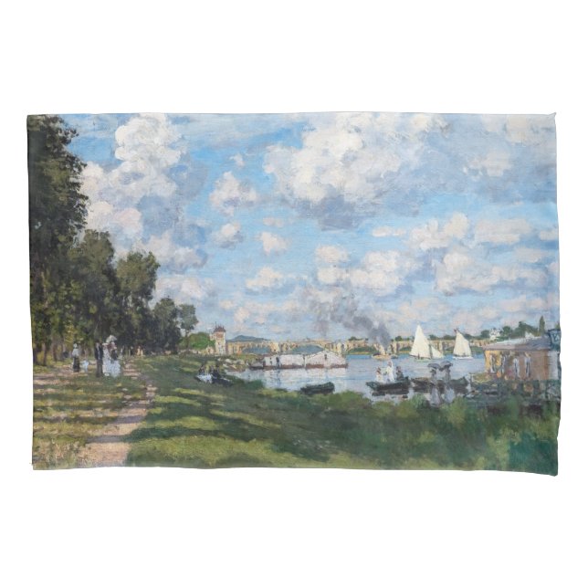 Claude Monet - Das Becken in Argentinien Kissenbezug (Vorderseite)