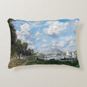 Claude Monet - Das Becken von Argenteuil Dekokissen