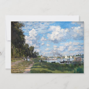 Claude Monet - Das Becken von Argenteuil Einladung