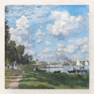 Claude Monet - Das Becken von Argenteuil Glasuntersetzer