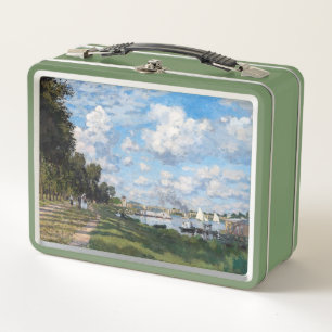 Claude Monet - Das Becken von Argenteuil Metall Brotdose