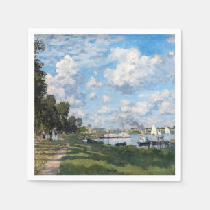 Claude Monet - Das Becken von Argenteuil Serviette