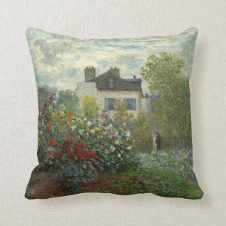 Claude Monet das der Garten-Malerei-Kissen des Kissen