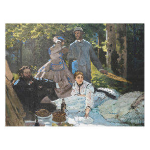 Claude Monet - Das Frühstück im Freien, rechtes Pa Tischdecke