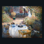 Claude Monet - Das Mittagessen, dekorative Tafel Fotodruck<br><div class="desc">Luncheon,  dekorative Tafel / Le dejeuner,  panneau dekoratif - Claude Monet,  1873</div>