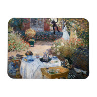 Claude Monet - Das Mittagessen, dekorative Tafel