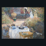 Claude Monet - Das Mittagessen, dekorative Tafel Tischdecke<br><div class="desc">Luncheon,  dekorative Tafel / Le dejeuner,  panneau dekoratif - Claude Monet,  1873</div>