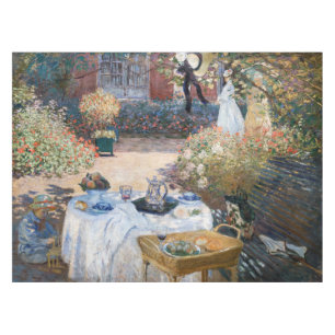 Claude Monet - Das Mittagessen, dekorative Tafel Tischdecke