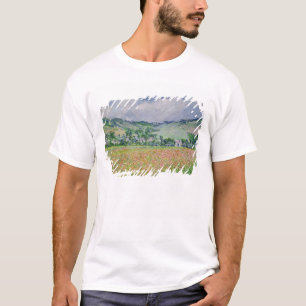 Claude Monet das Mohnblumen-Feld nahe Giverny, T-Shirt