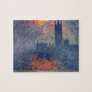 Claude Monet - das Parlament in London verwirren