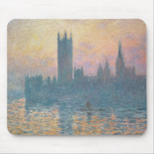 Claude Monet Das Parlament, Sunset Mousepad